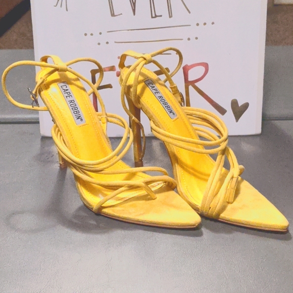 Cape Robbin Shoes - Pointed Open Toe Heels